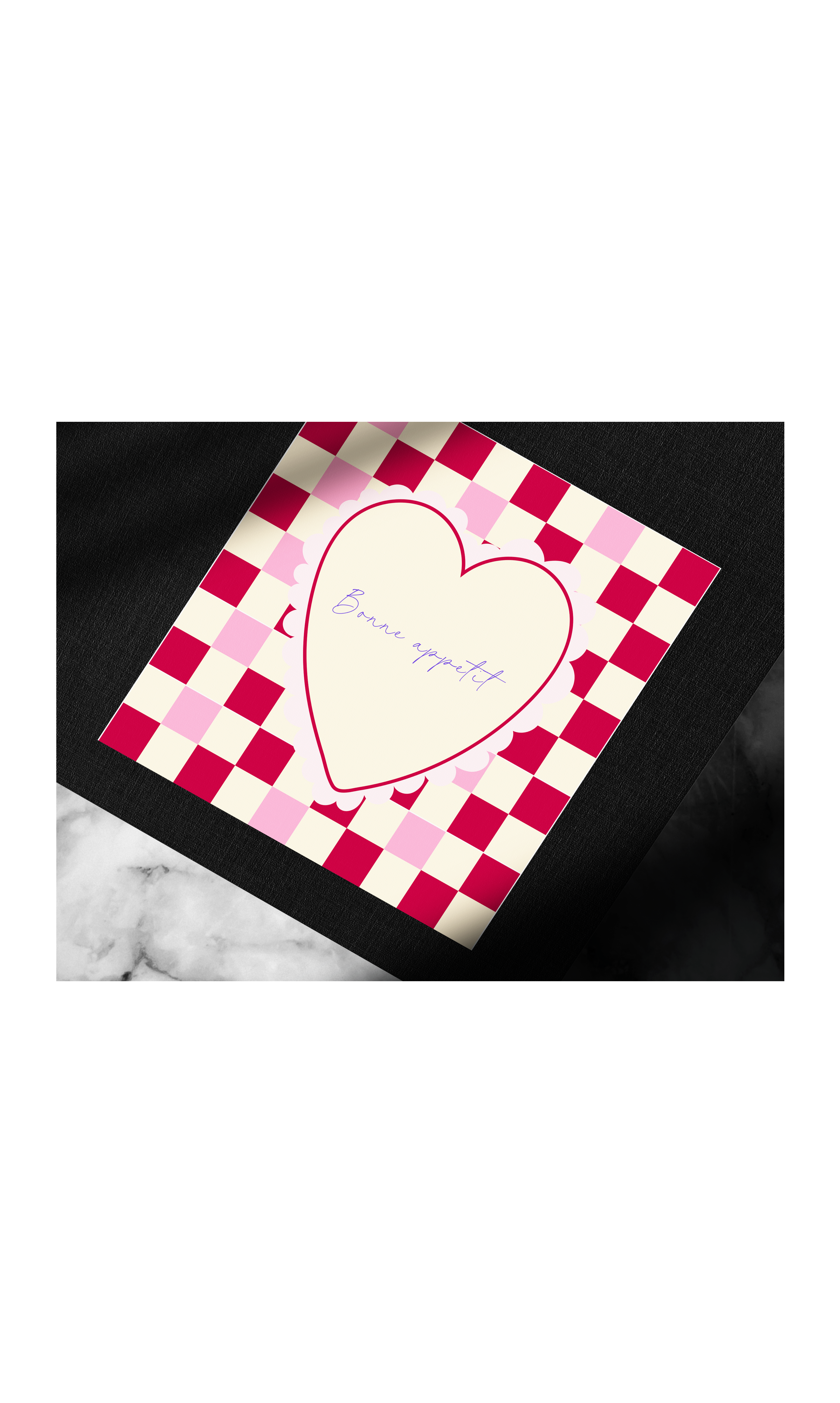 Logo and branding design for Bonne maman French patisserie project