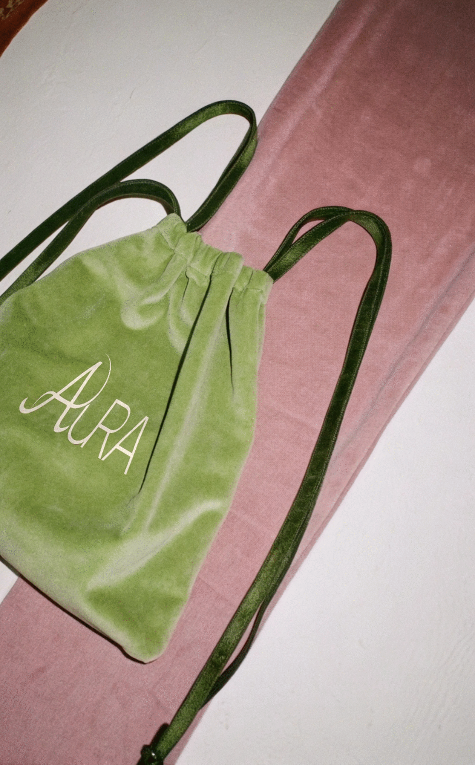 Brand identity overview for AURA multi-brand handbags fashion e-commerce